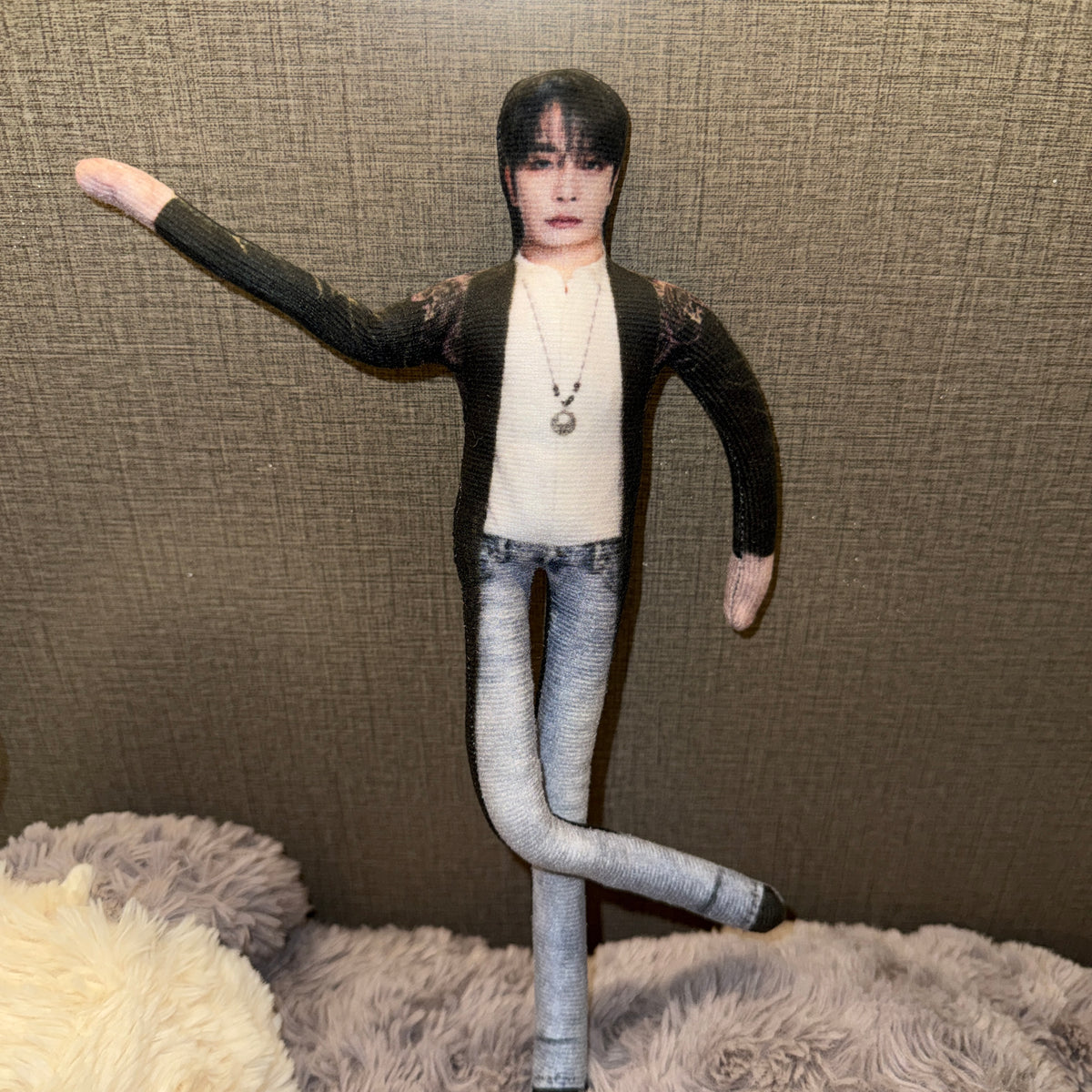 Boneco ATEEZ Flexível e Giratório — Jongho
