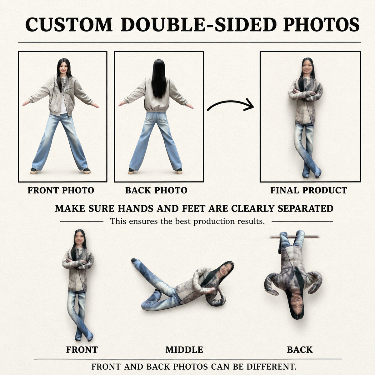 Bendable, Twistable Custom Doll