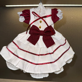 Burgundy Bow