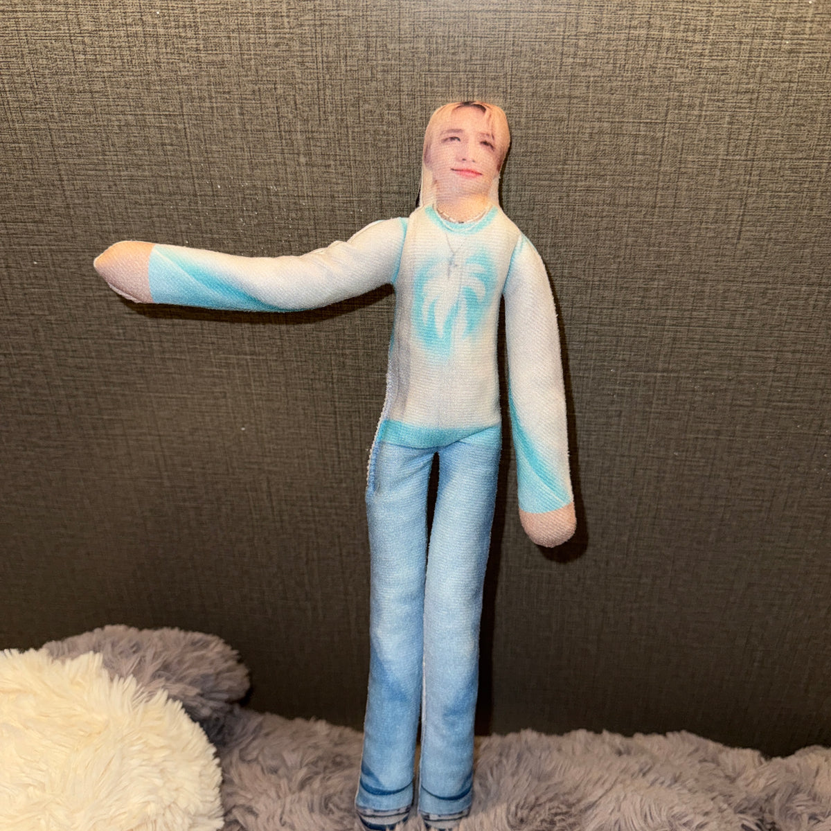 Bendable, Twistable Stray Kids Doll—Hyunjin