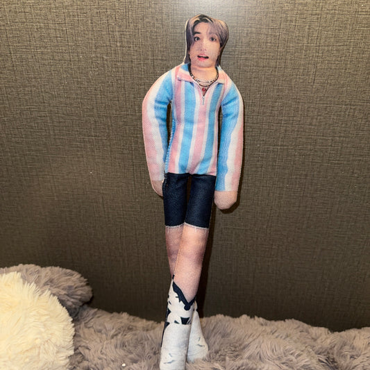 Bendable, Twistable Stray Kids Doll—HAN