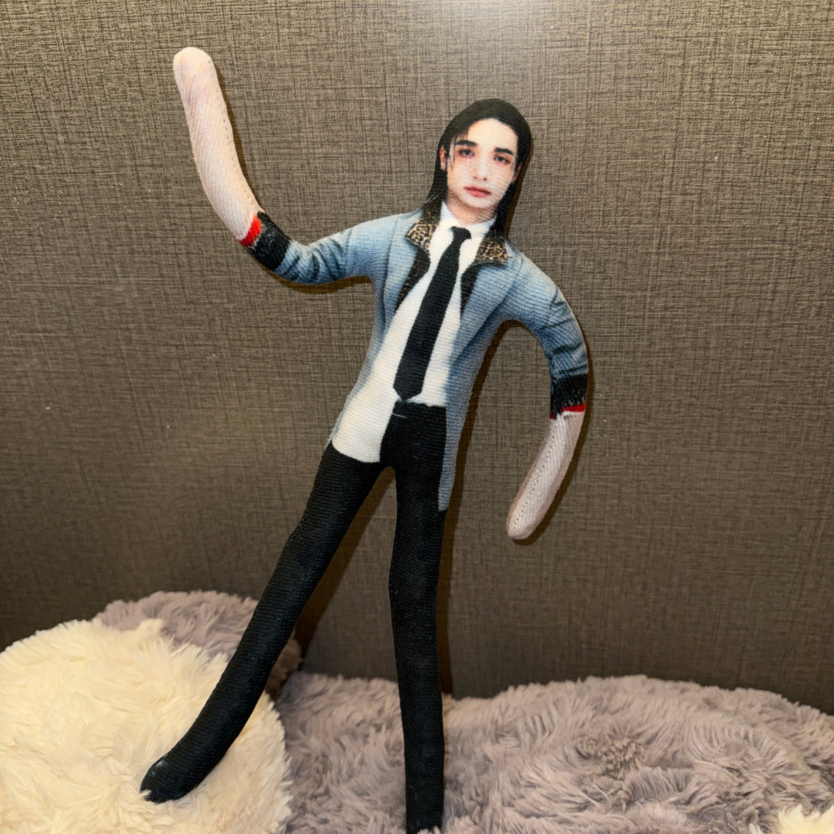 Bendable, Twistable Stray Kids Doll—Hyunjin