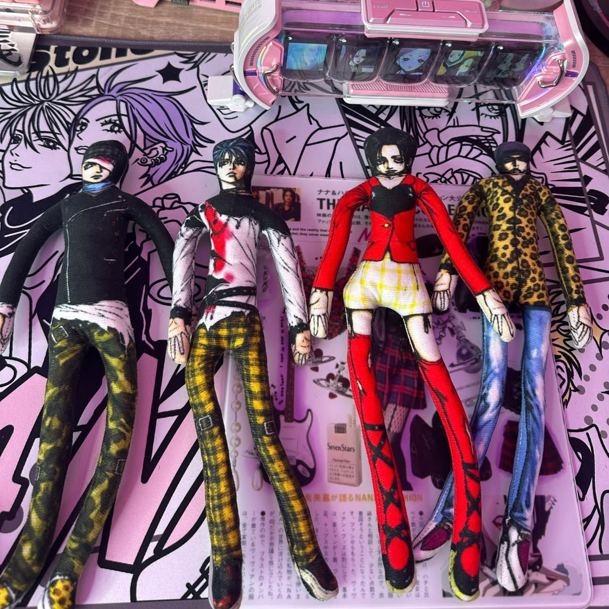 NANA-Inspired Bendable Dolls — 6-Character Collection