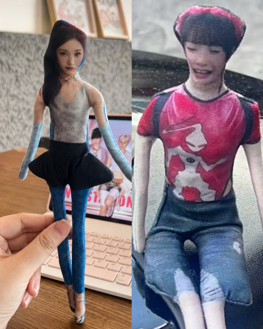 30cm NINGNING-Inspired Rat Jerky Doll Set of 2