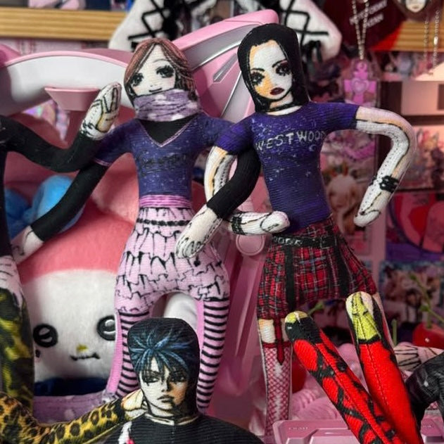 NANA-Inspired Bendable Dolls — 6-Character Collection