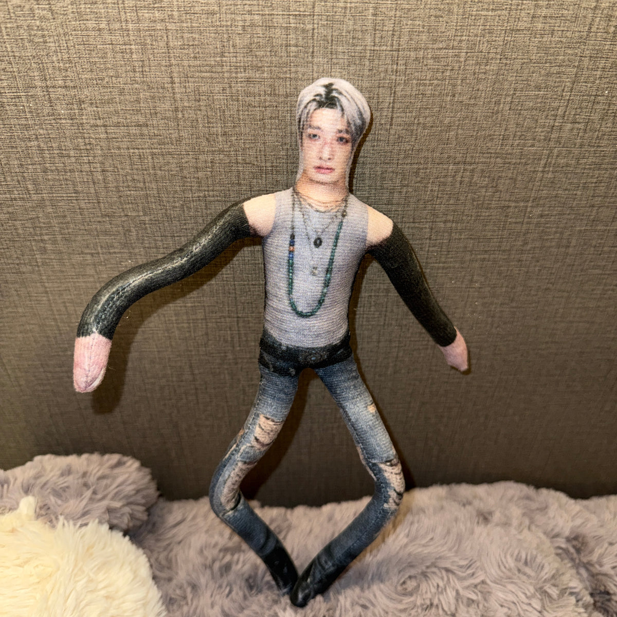 Boneco ATEEZ Articulado e Torçável — Conjunto Completo com os 8 Membros