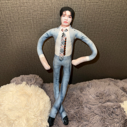 Bendable, Twistable Stray Kids Doll—Seungmin