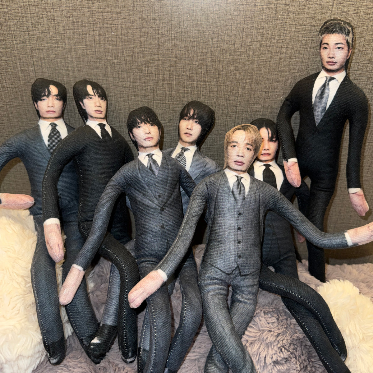 Bendable, Twistable BTS Doll—7-Member Full Set