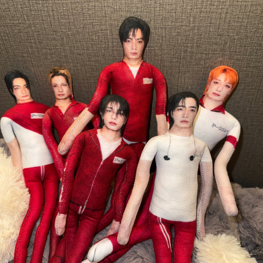 Bendable, Twistable ENHYPEN Doll—6-Member Full Set 02