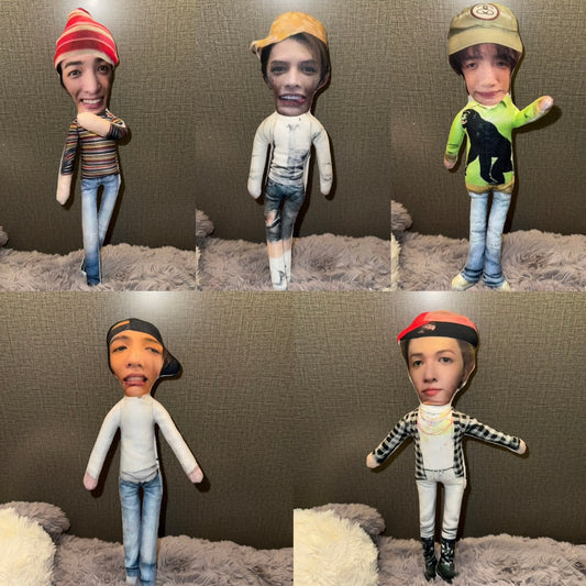 Bendable, Twistable CORTIS Doll—5-Member Full Set