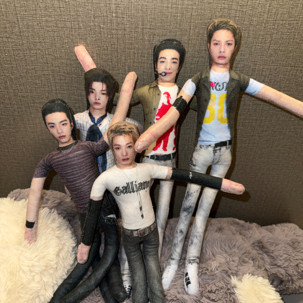 Bendable, Twistable CORTIS Doll—5-Member Full Set