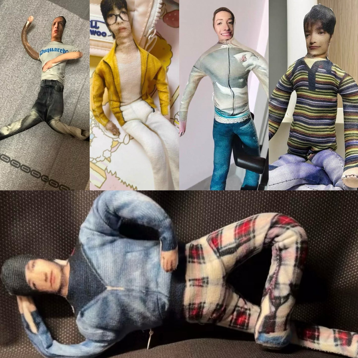 Custom Rat Jerky Doll made from a customer photo